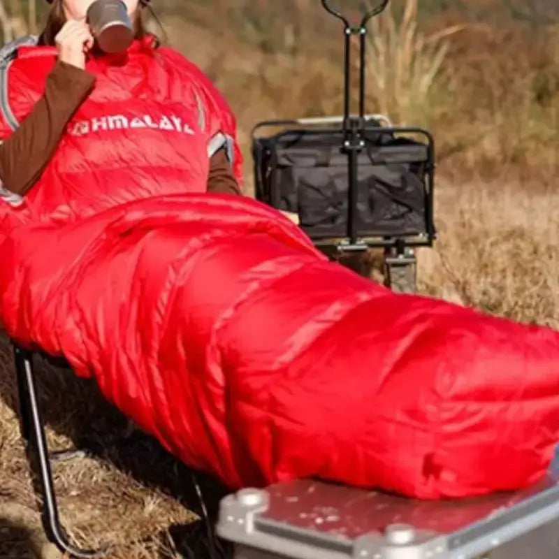 Sac de couchage hiver duvet canard modéré