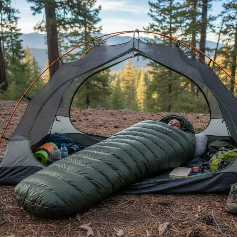 Sac de couchage hiver duvet performant
