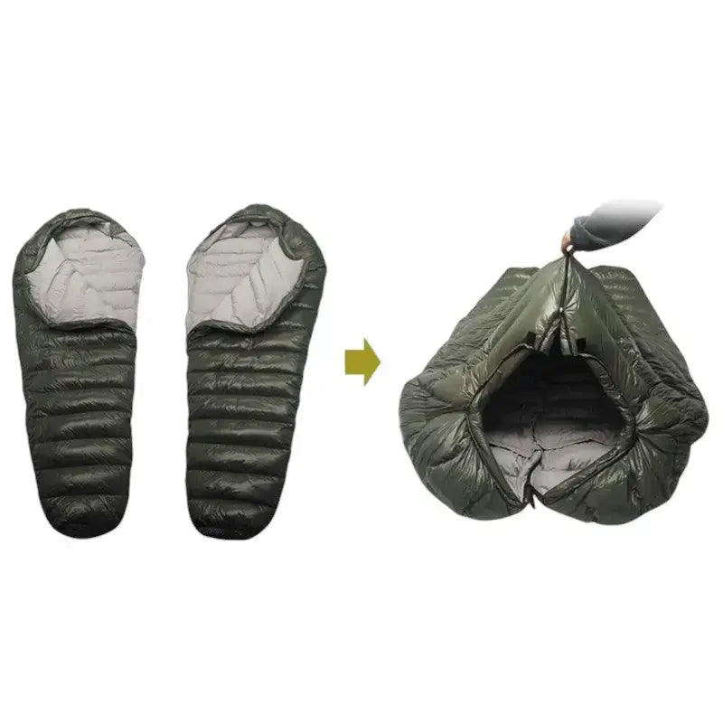 Sac de couchage hiver duvet performant
