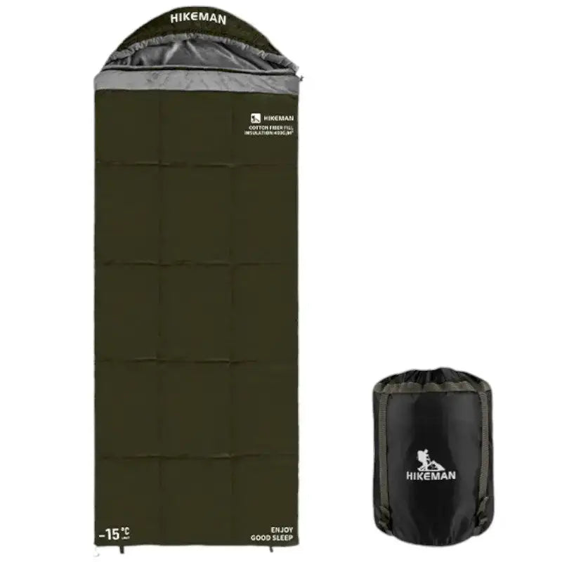 Sac de couchage randonnée grand froid polyester