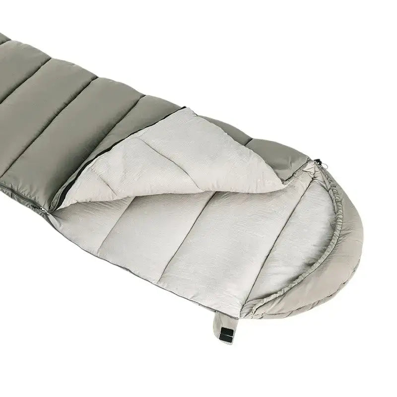 Sac de couchage randonnée hiver garnissage coton-soie