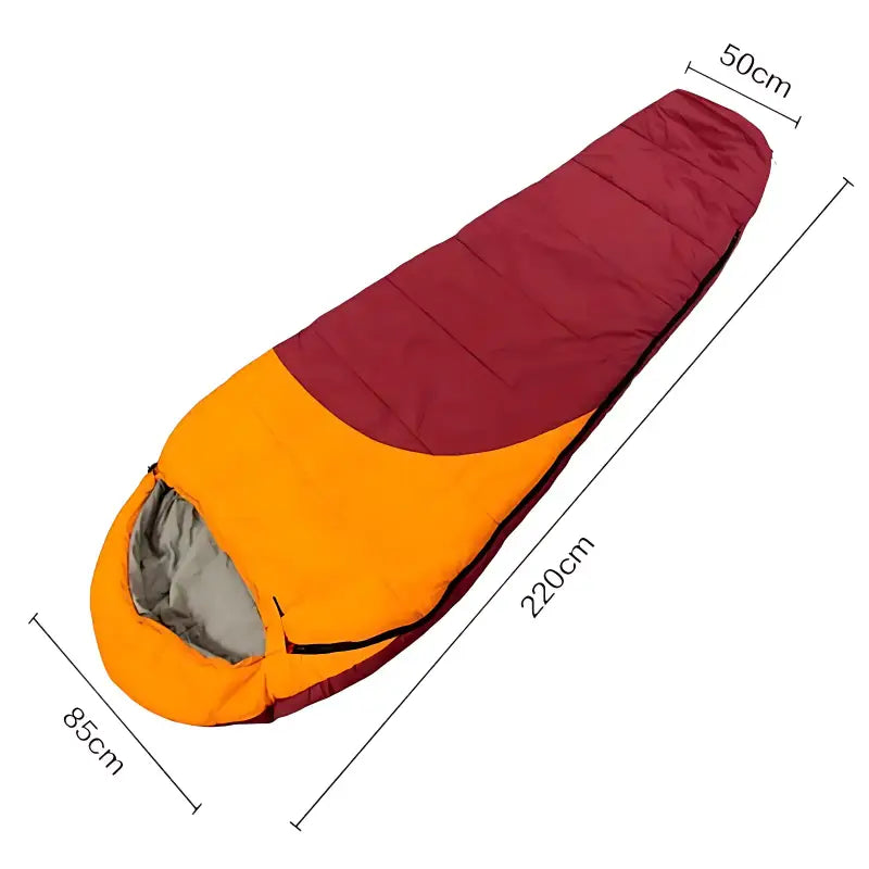 Sac de couchage synthétique coton 10°c