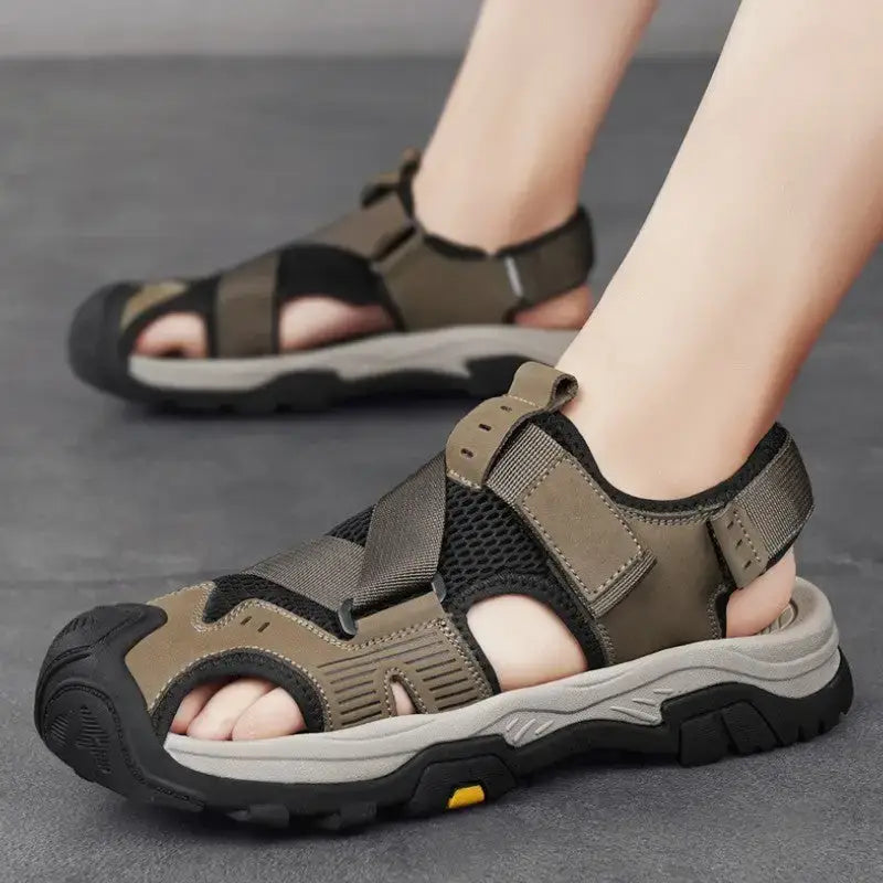 Sandale homme randonnée aventure amorti