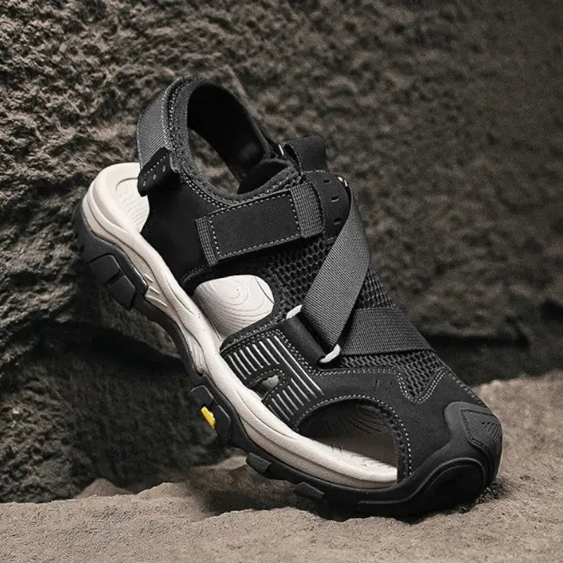 Sandale homme randonnée aventure amorti