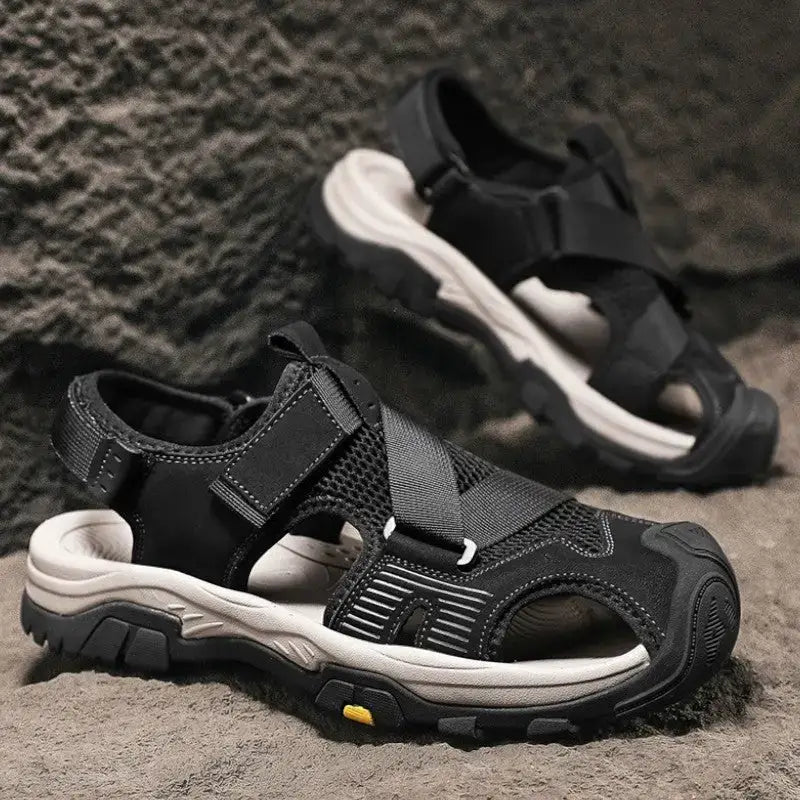 Sandale homme randonnée aventure amorti