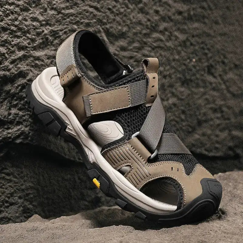 Sandale homme randonnée aventure amorti