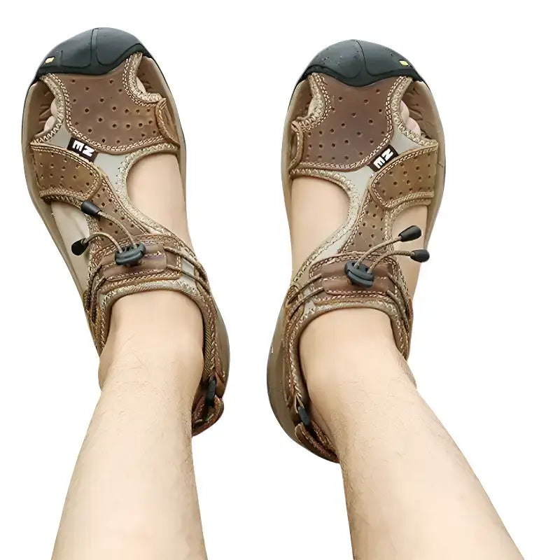 Sandale randonnée homme outdoor adhérente