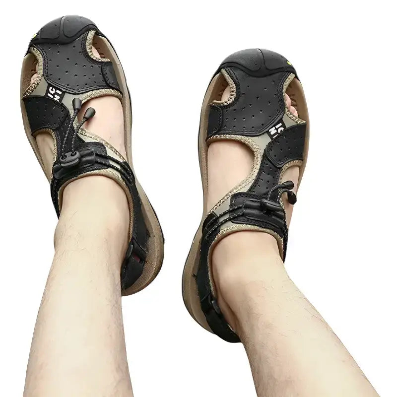Sandale randonnée homme outdoor adhérente