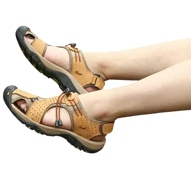 Sandale randonnée homme outdoor adhérente