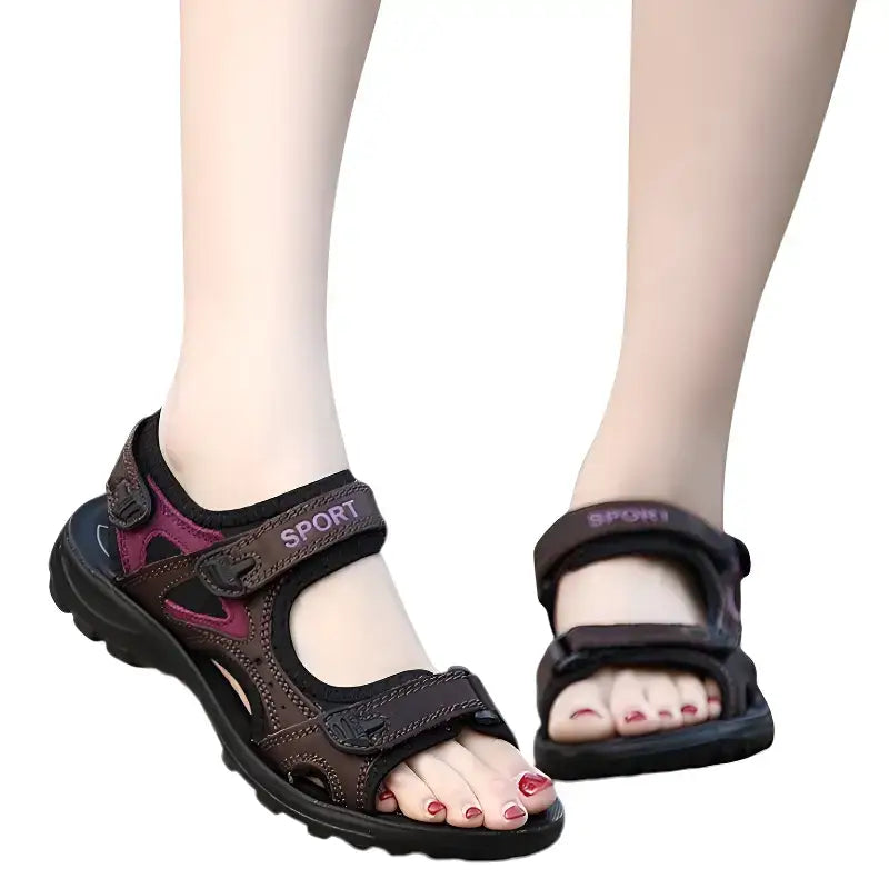 Sandales été femme usage léger terrain sec