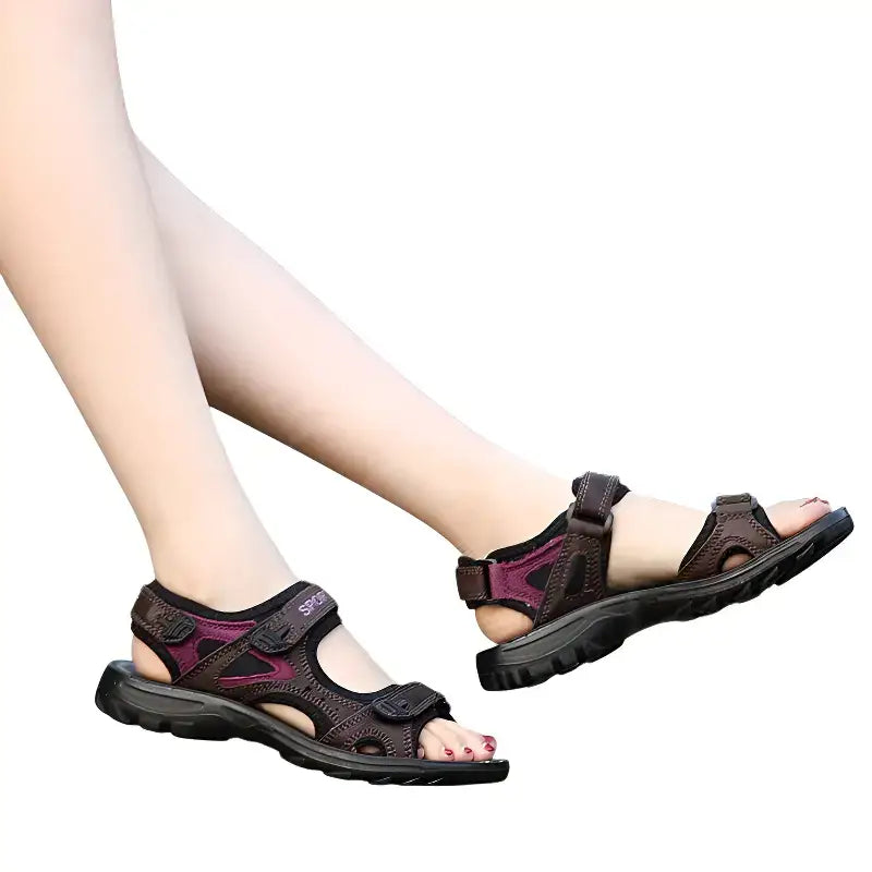 Sandales été femme usage léger terrain sec