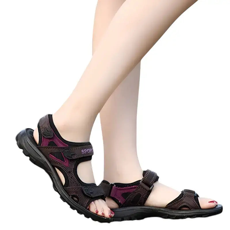 Sandales été femme usage léger terrain sec