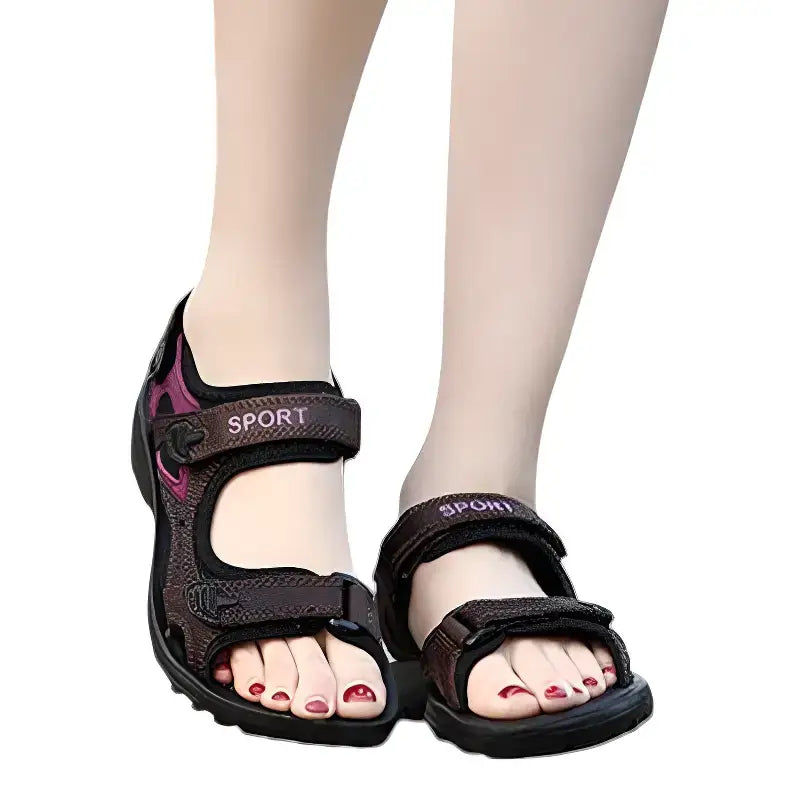 Sandales été femme usage léger terrain sec