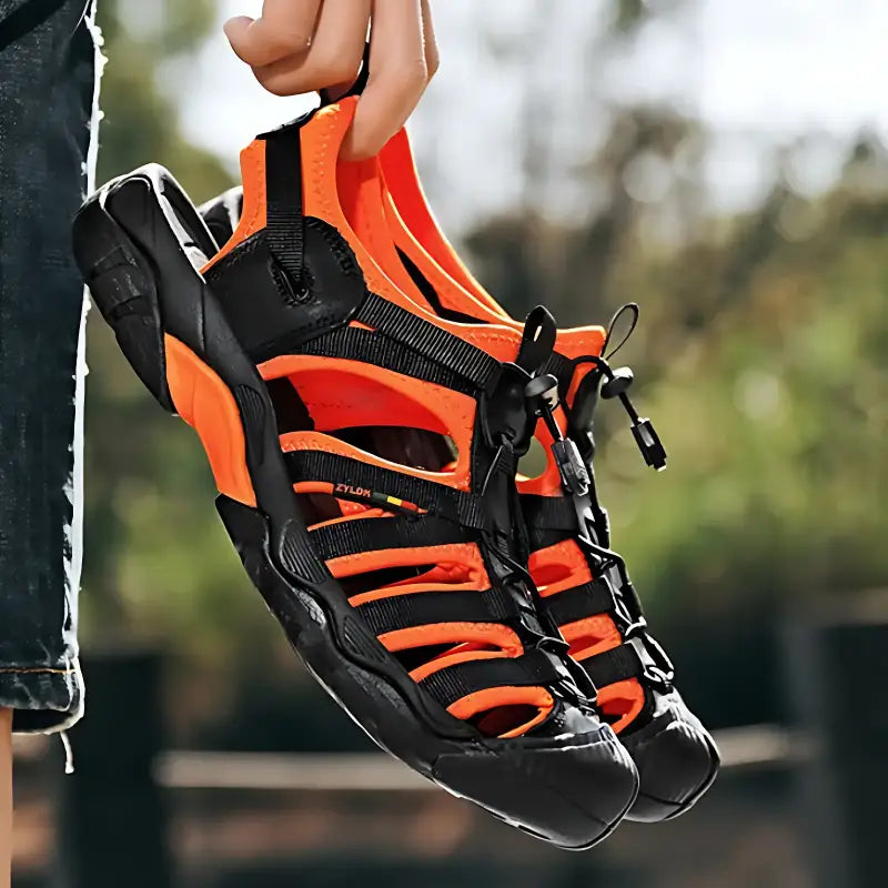 Sandales homme randonnée sentier antidérapant