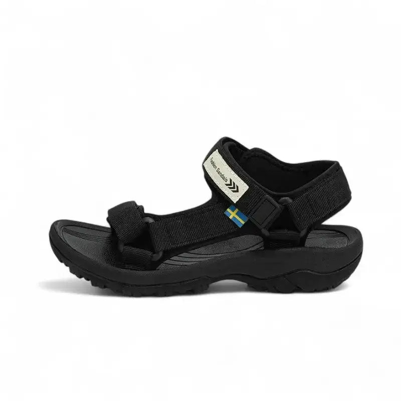 Sandales de randonnée femme scratch ajustable