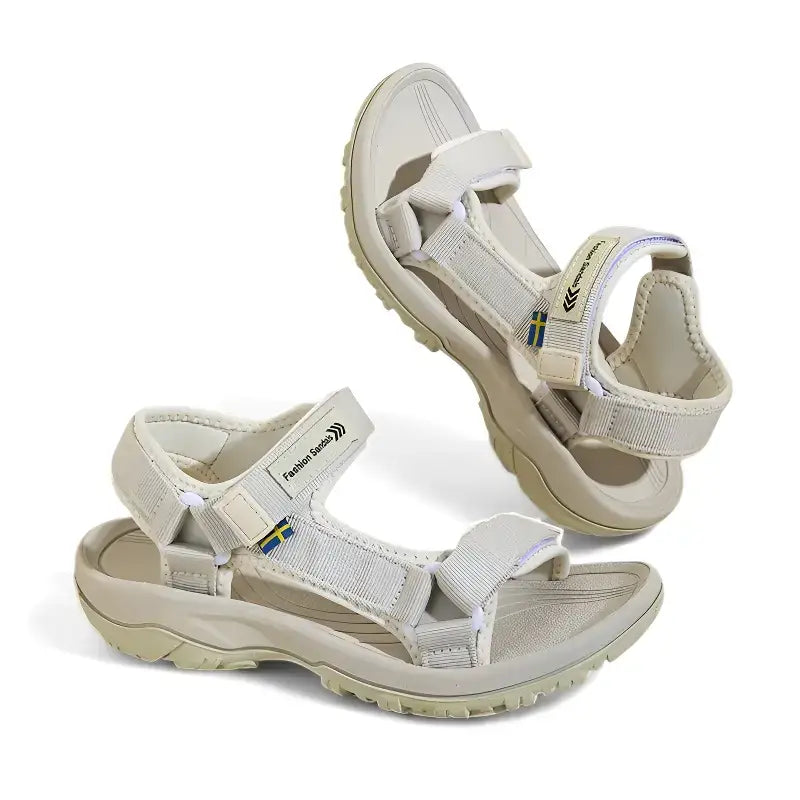 Sandales de randonnée femme scratch ajustable