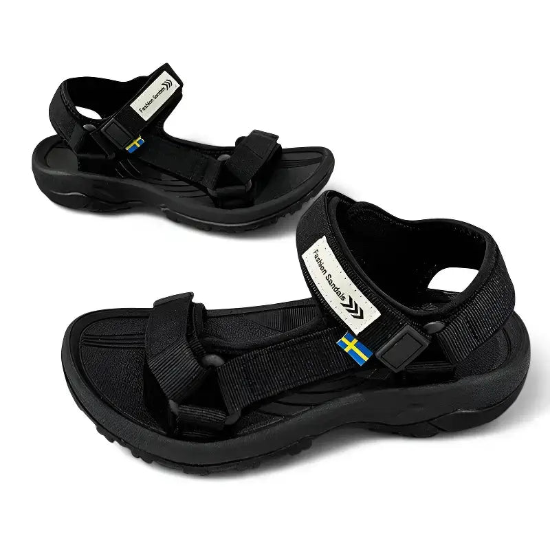 Sandales de randonnée femme scratch ajustable