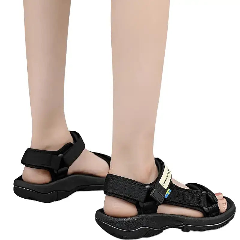 Sandales de randonnée femme scratch ajustable