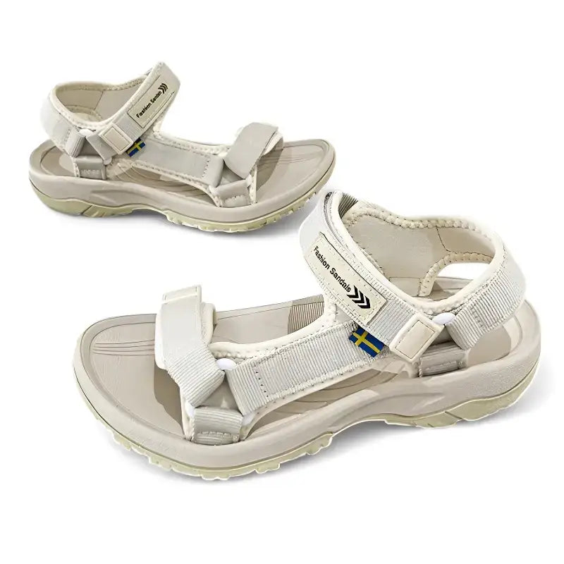 Sandales de randonnée femme scratch ajustable