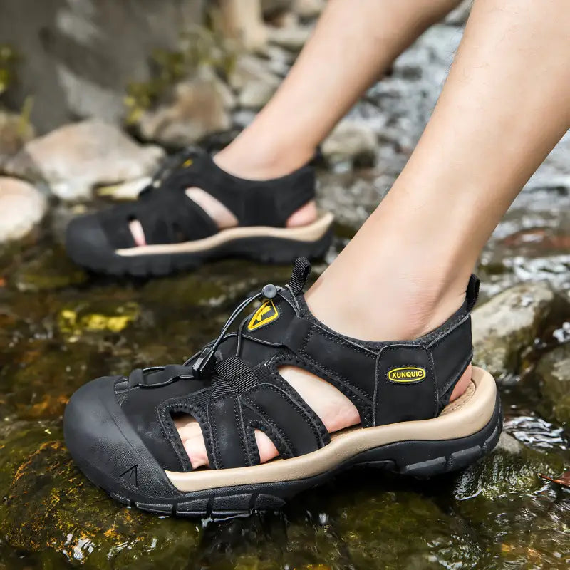 Sandales de randonnée homme robuste