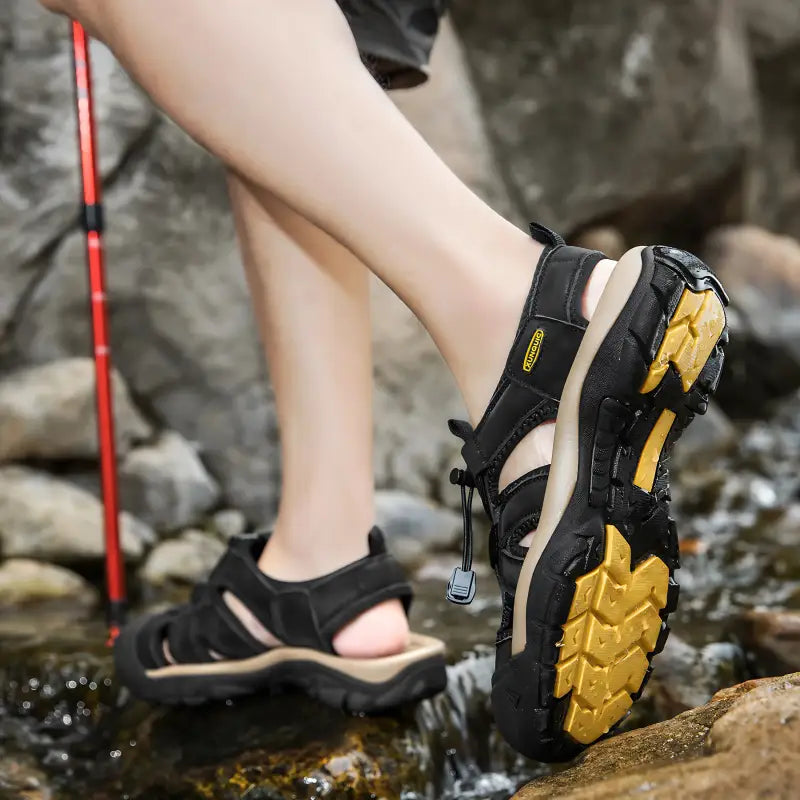 Sandales de randonnée homme robuste