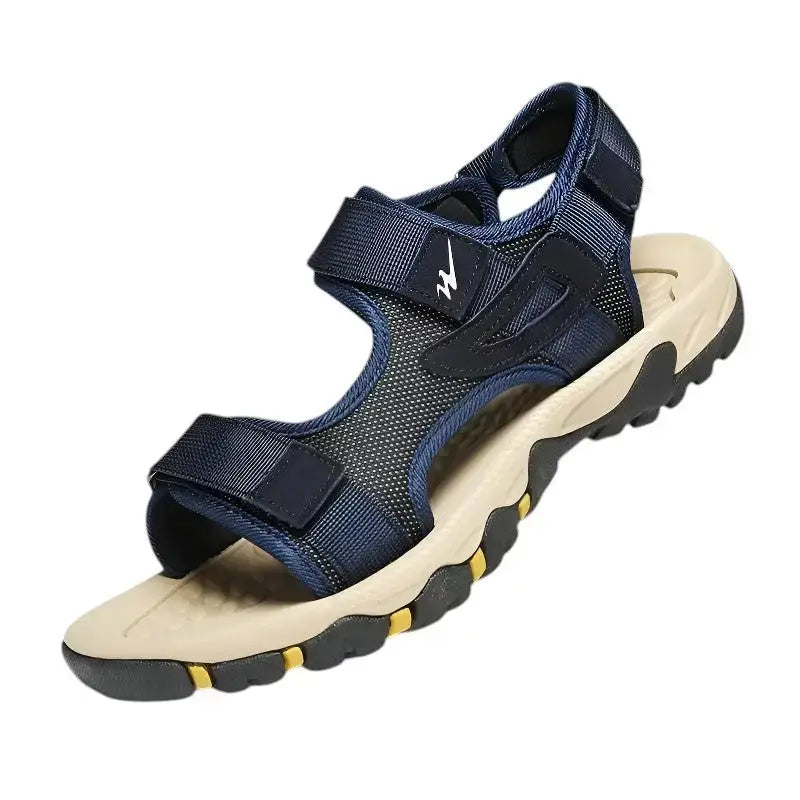 Sandales randonnée homme semelle caoutchouc textile