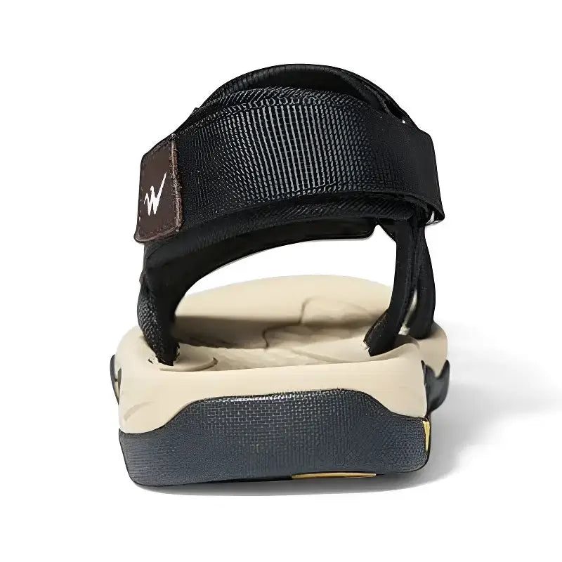 Sandales randonnée homme semelle caoutchouc textile