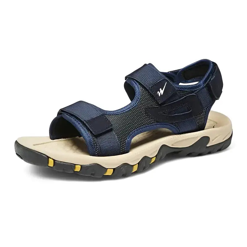 Sandales randonnée homme semelle caoutchouc textile