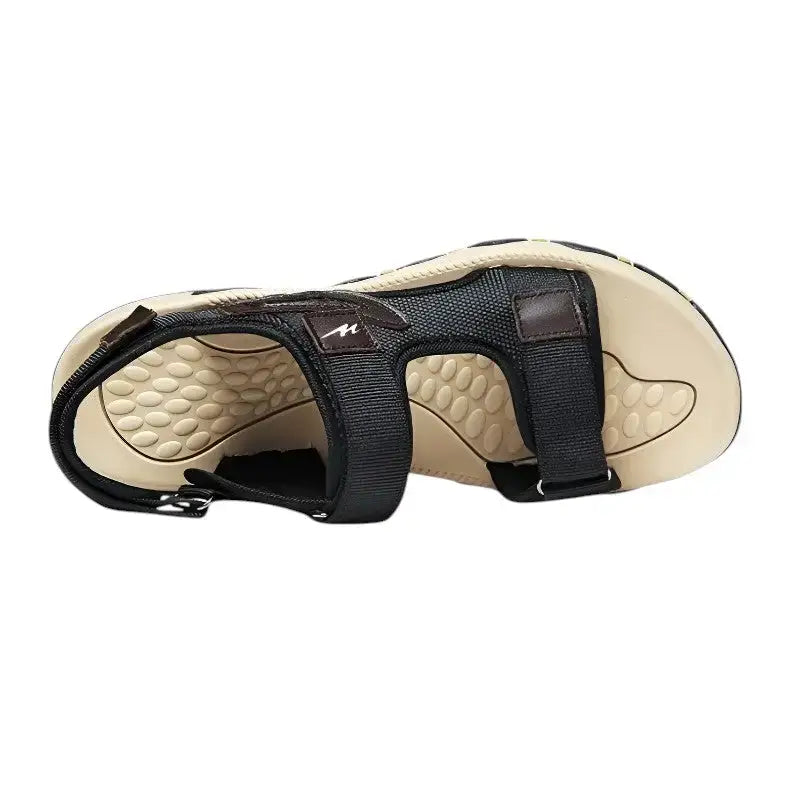 Sandales randonnée homme semelle caoutchouc textile