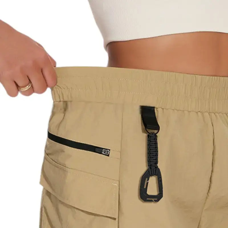 Short beige pour randonnée femme