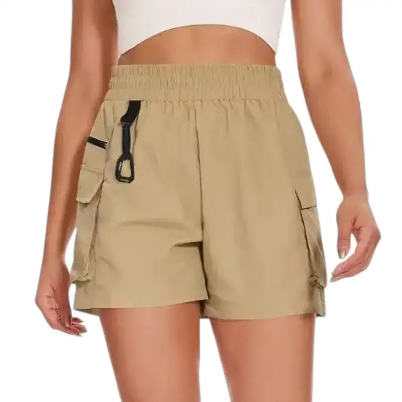 Short beige pour randonnée femme