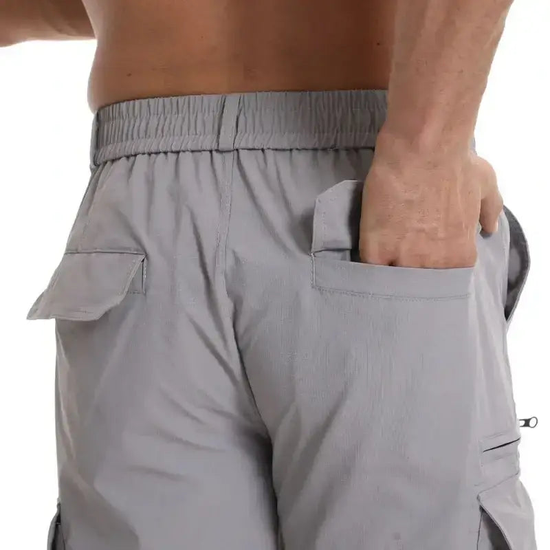 Short cargo randonnée homme
