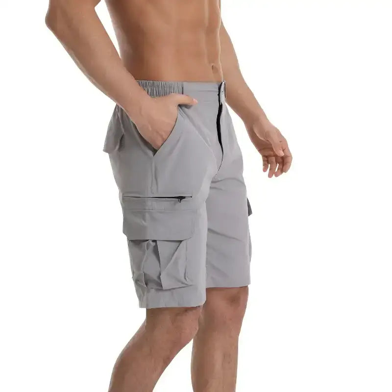 Short cargo randonnée homme