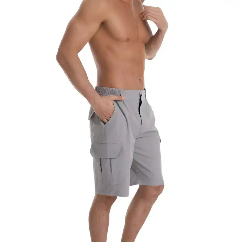 Short cargo randonnée homme