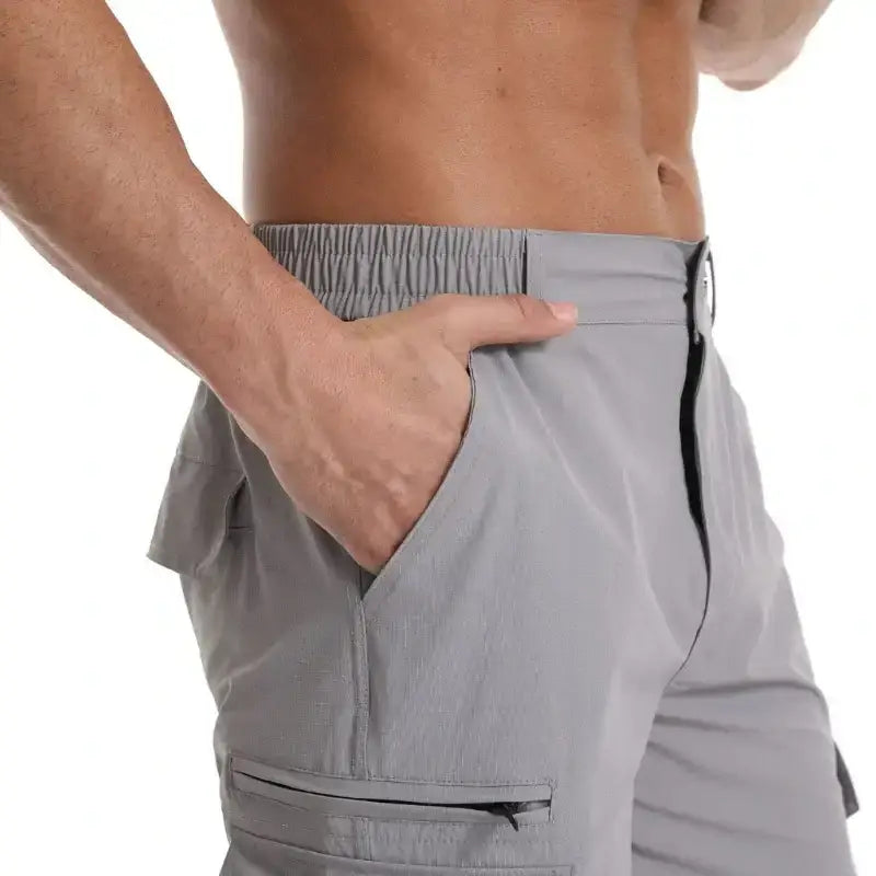 Short cargo randonnée homme