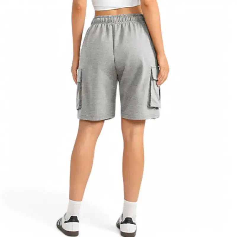 Short femme molleton coupe décontractée