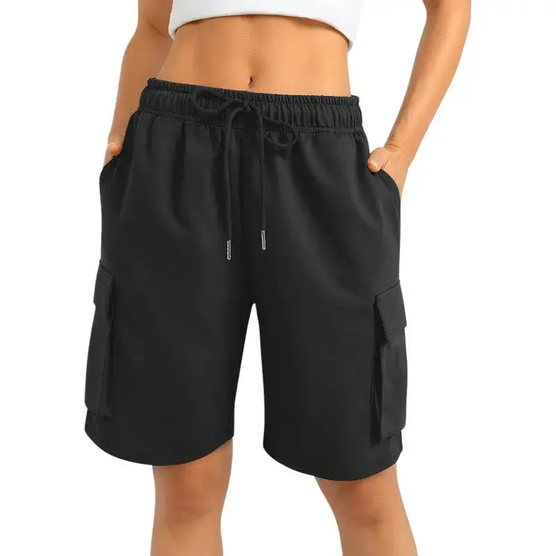 Short femme molleton coupe décontractée