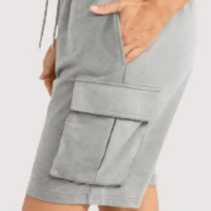 Short femme molleton coupe décontractée