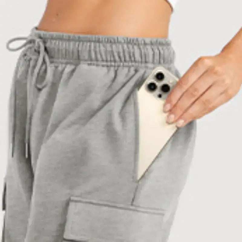 Short femme molleton coupe décontractée