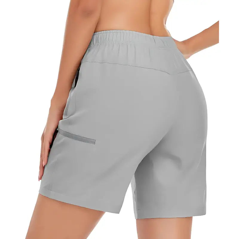 Short randonnée femme performant kaki
