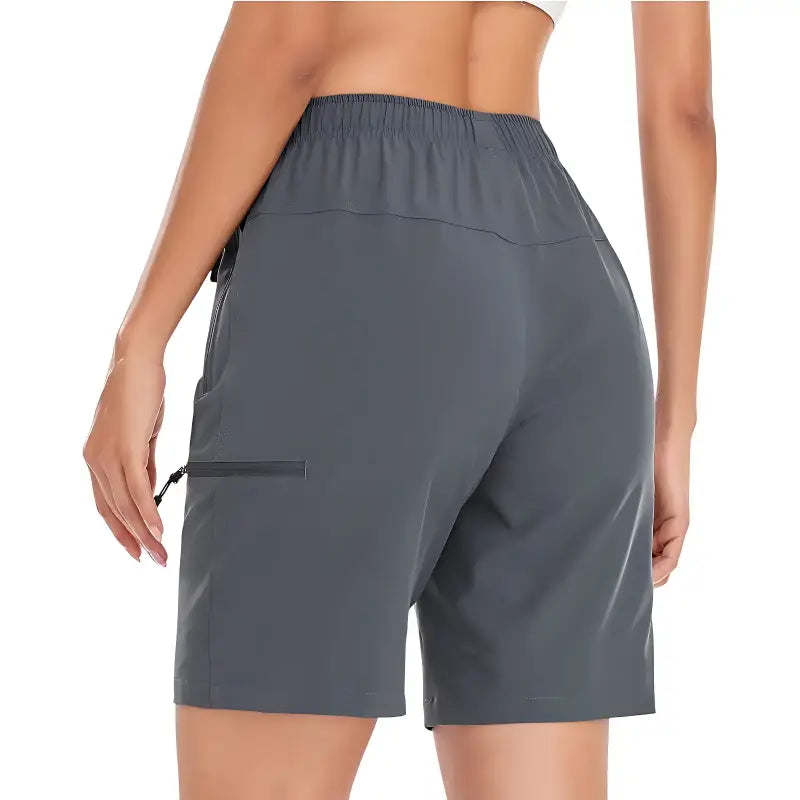 Short randonnée femme performant kaki