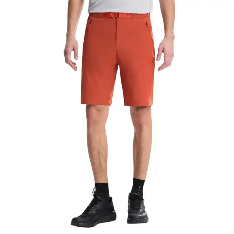 Short randonnée homme avec ceinture nylon