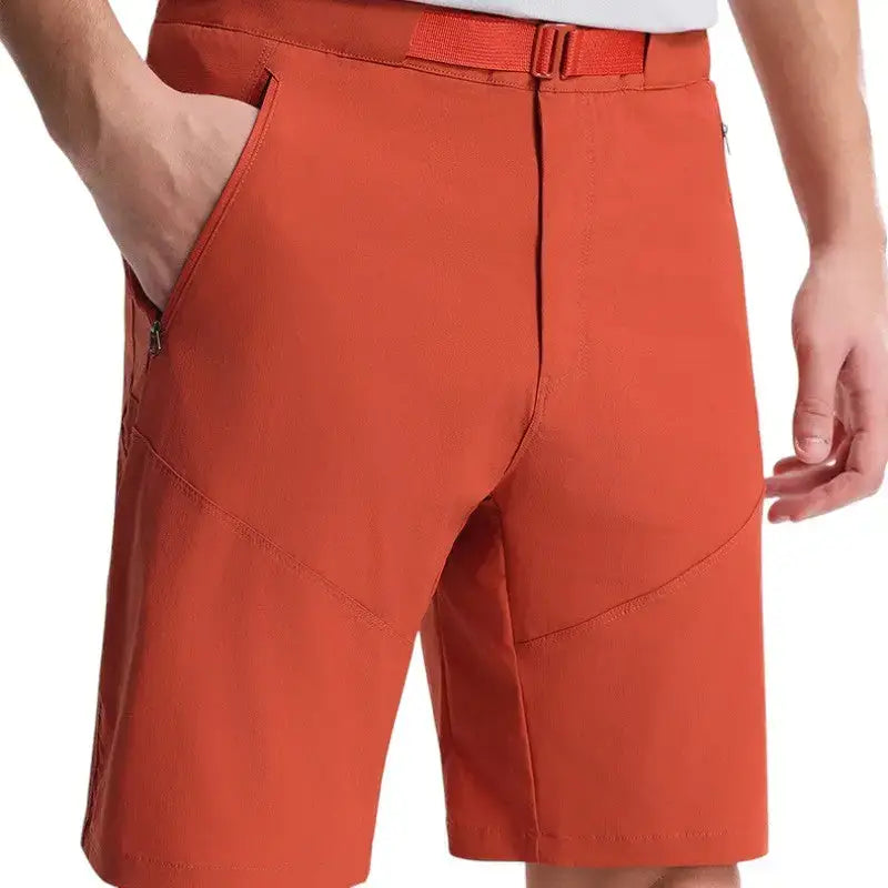 Short randonnée homme avec ceinture nylon