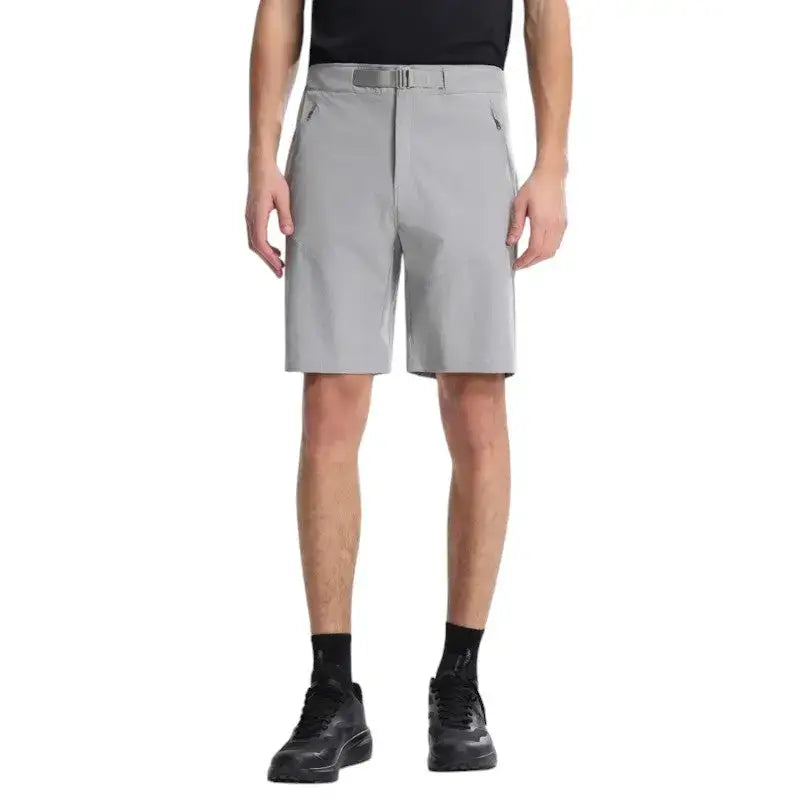 Short randonnée homme avec ceinture nylon