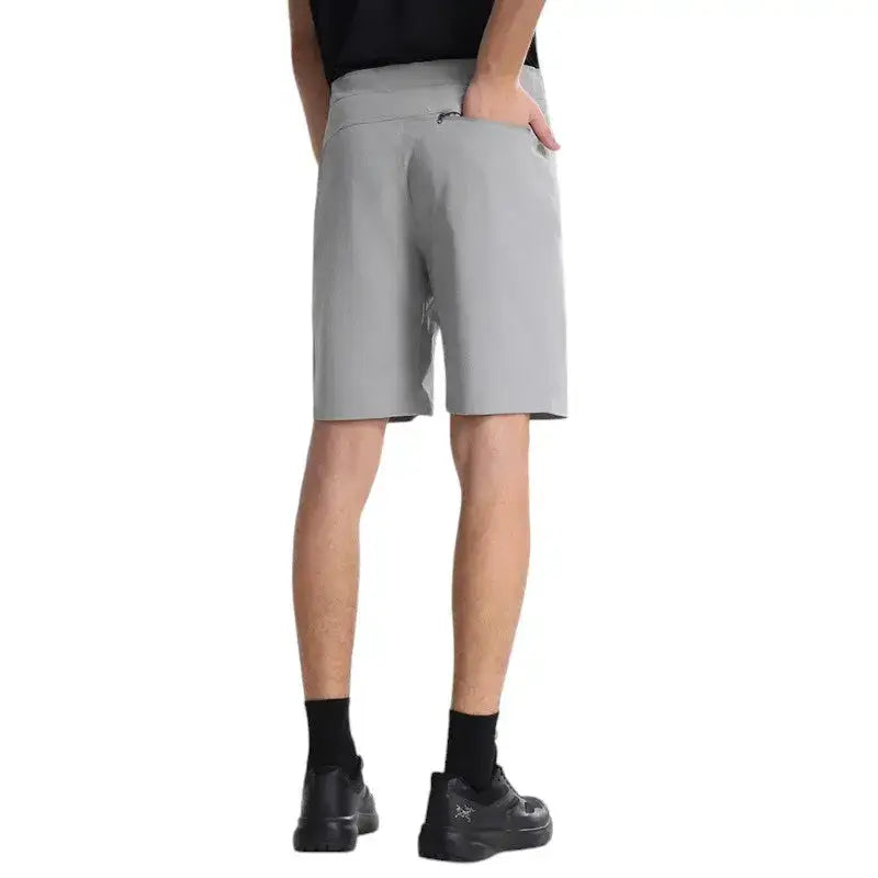 Short randonnée homme avec ceinture nylon