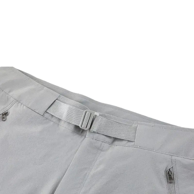 Short randonnée homme avec ceinture nylon