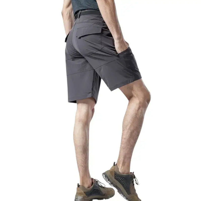 Short randonnée homme extensible cargo multi-poches