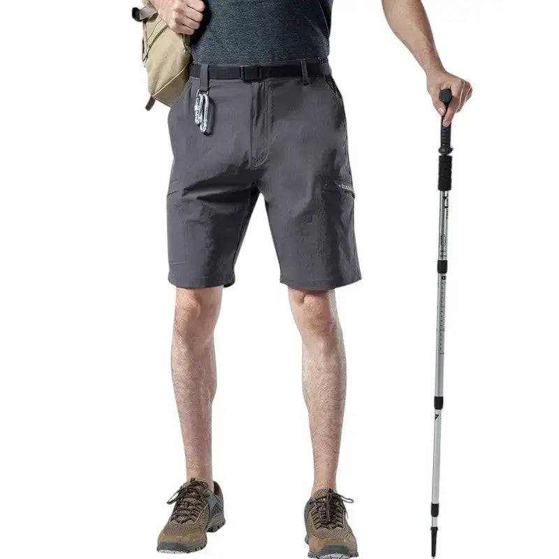 Short randonnée homme extensible cargo multi-poches