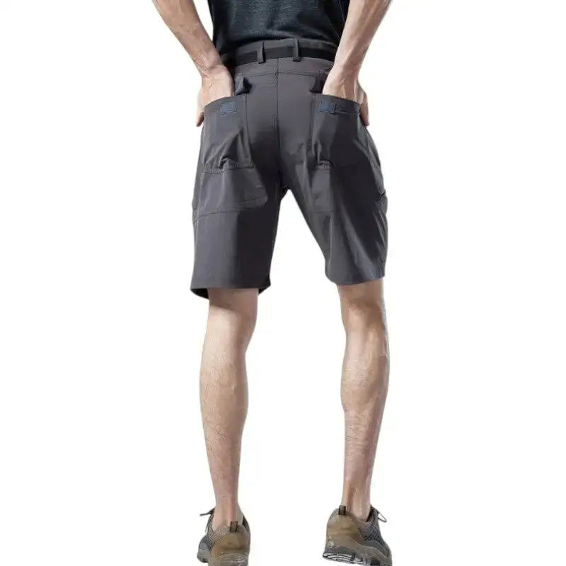 Short randonnée homme extensible cargo multi-poches