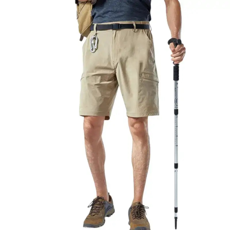 Short randonnée homme extensible cargo multi-poches